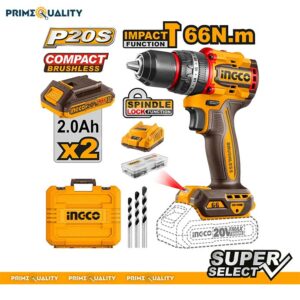 Compact Brushless Cordless Impact Drill CIDLI20668