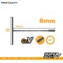T-Handle socket wrench HTSWB0808
