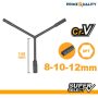 Y-Type Socket Wrench HYSWB081012